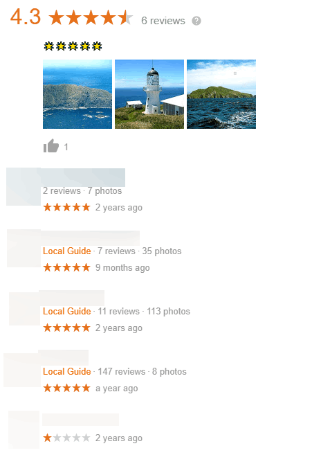 Faulty online reviews